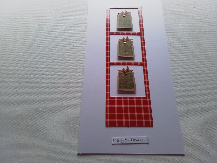 Christmas card. Christmas. Christmas presents. Ref 213