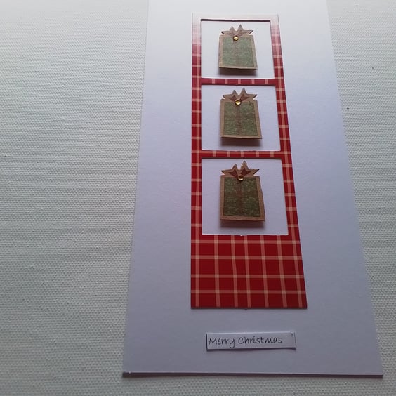 Christmas card. Christmas. Christmas presents. Ref 213
