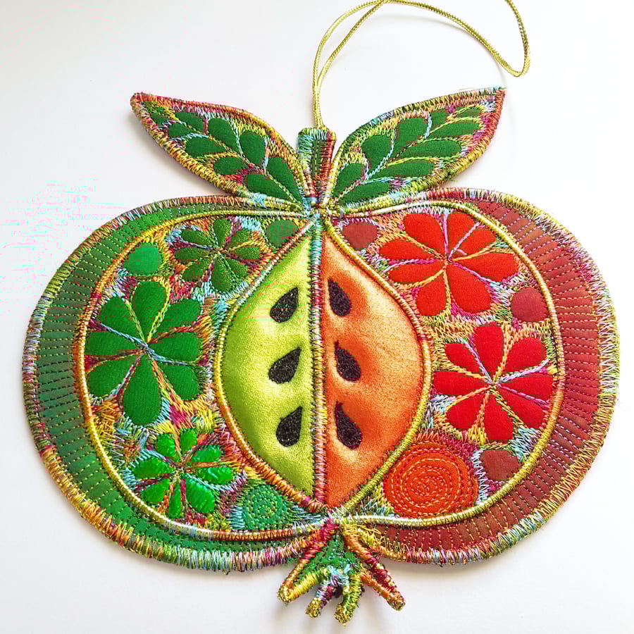 Hanging Apple Decoration 