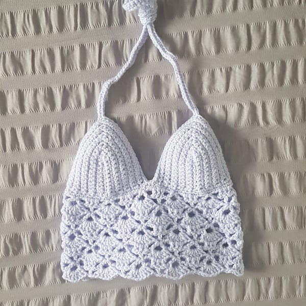 Crochet Crop Top xs