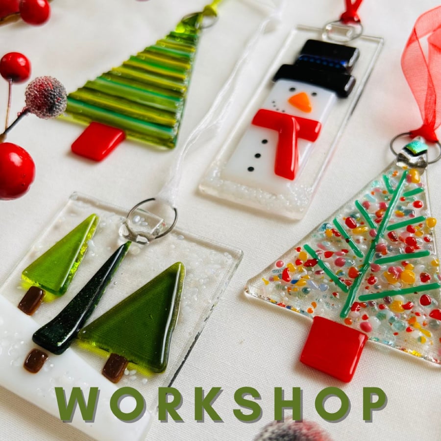 WORKSHOP Wednesday 25th October 2023 6.30pm - 8.30pm - Christmas Decorations