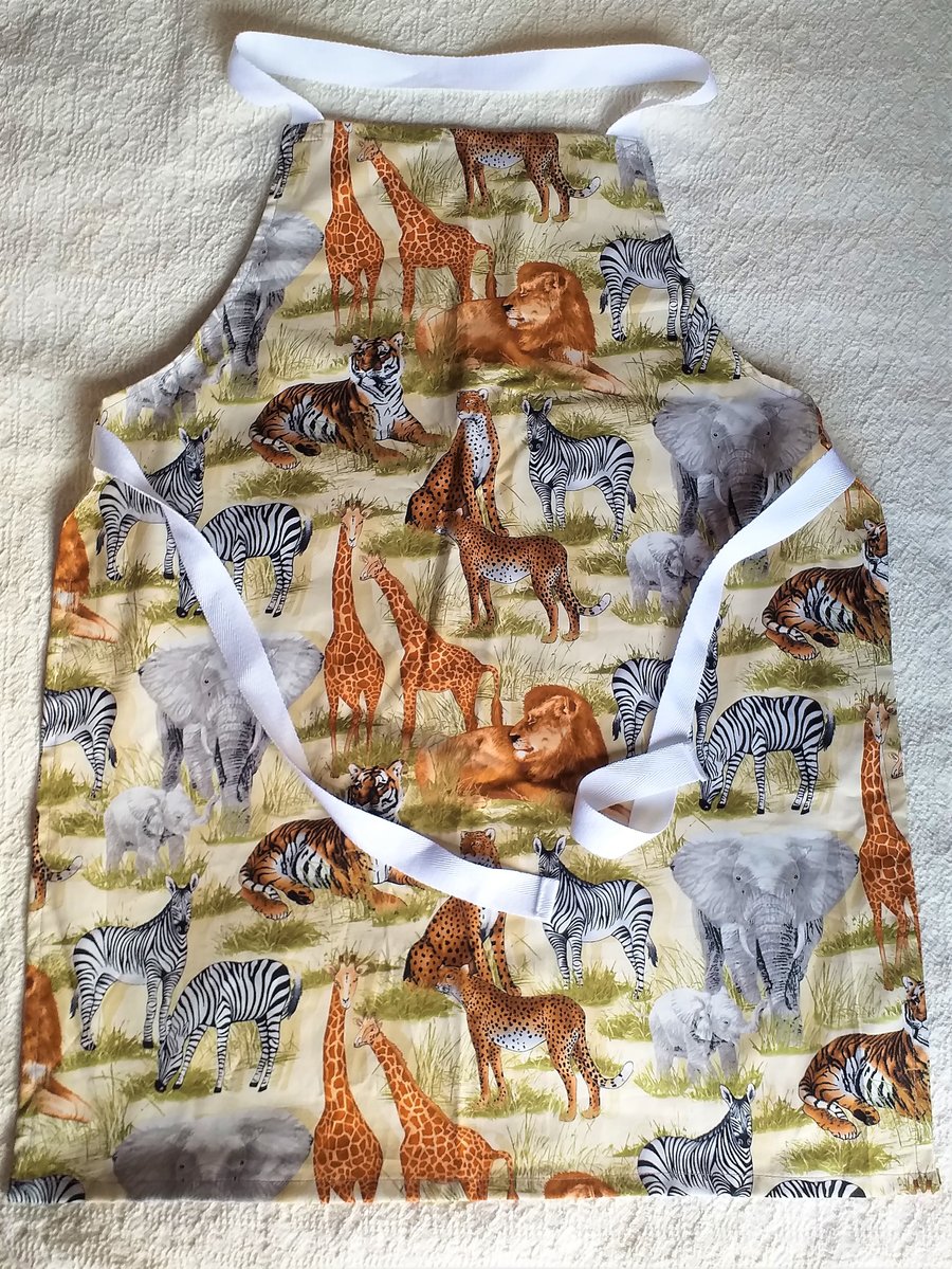 African Animals Apron