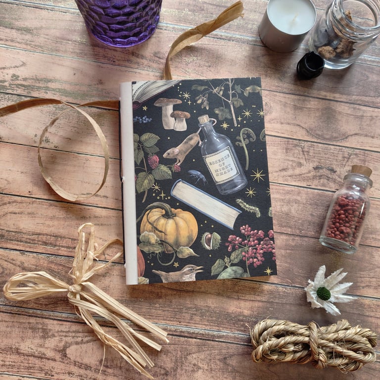 Witchy Notebook - Lined - A6