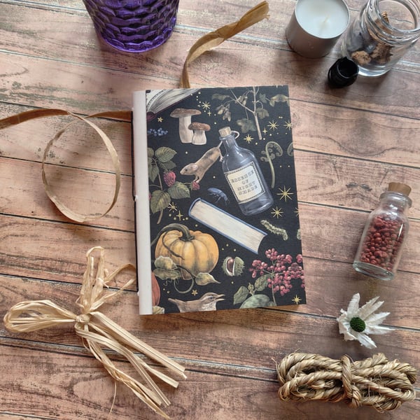 Witchy Notebook - Lined - A6