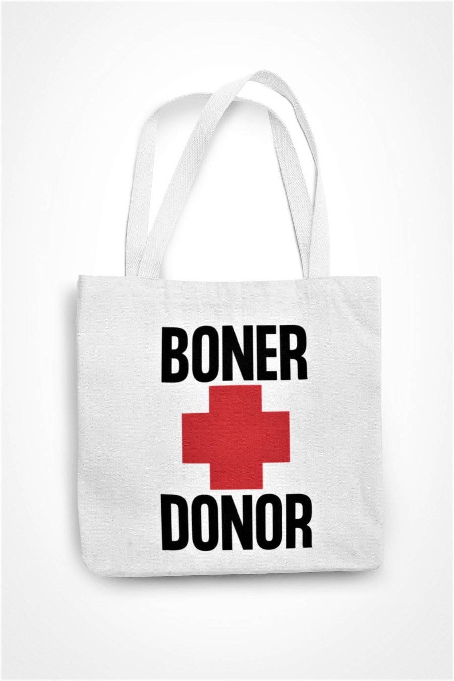 Boner Donor Novelty Tote Bag Eco Friendly Shopping Bag Rude Funny Gift Joke 