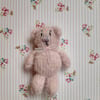 Hand knitted mini bear