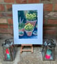 Top quality giclee print of 'Terracotta Pots a painting by artist Janet Bird - Image 3