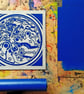 Space Time Linocut - Image 2