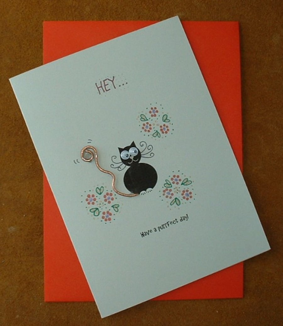 Have a Purrfect Day Greetings Card