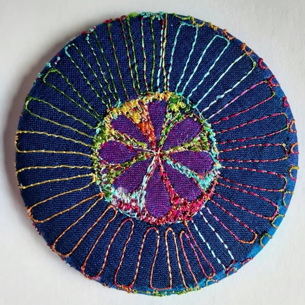 Perfectly Imperfect Pocket Mirror 58mm Fabric Pocket Mirror Handbag Accessory