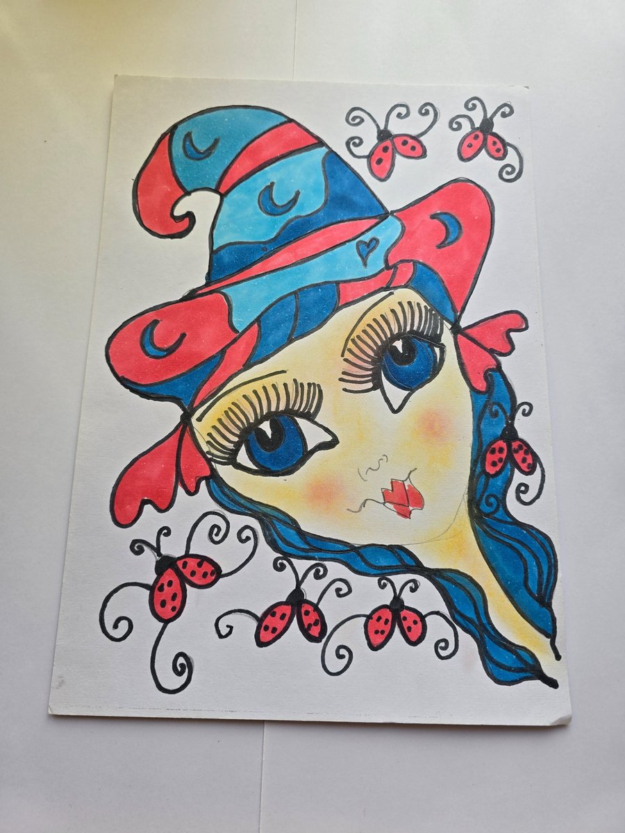 Fairy Witch Drawing 