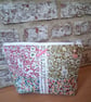 DITSY FLOWERS AND LACE PATCHWORK COSMETIC BAG