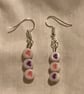 Pastel heart earrings - Image 1