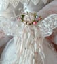 Merrybelle, Maiden of the Midsummer Fay - Handmade Fairy Doll Ornament  - Image 5