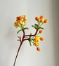 Hand-Crocheted Begonia Branch Summer Cotton Stems  Realistic Floral Decor - Image 2