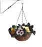 Knitting Pattern for Pansy Hanging Basket.  Digital Pattern - Image 3