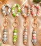 Rose gold Silicone Beaded Wristlets  - Image 1