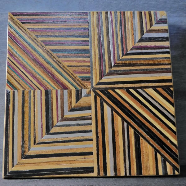 Wood Veneer Coaster