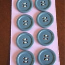 20MM GREY BUTTONS WITH FOUR HOLES FOR ATTACHING 