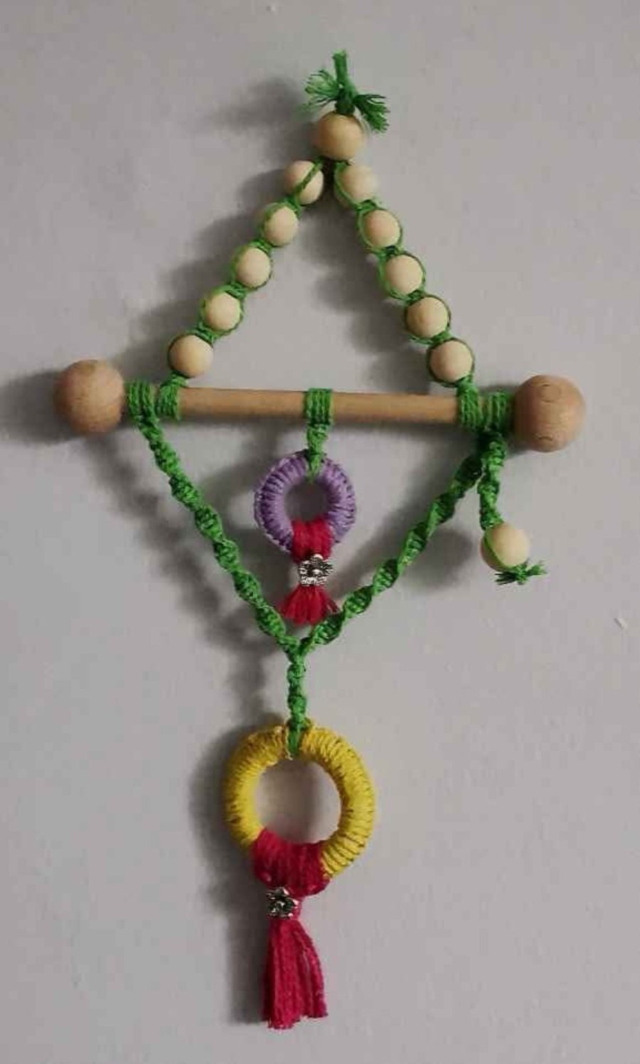 Colourful Macramé Wall Décor 