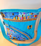 Sky blue handbag ,Spanish mosaics - Image 6