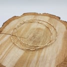 Gold Filled Wave Bangle