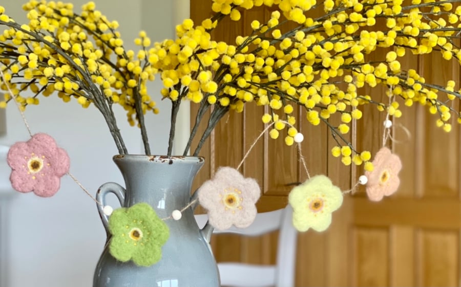 Spring Flower Garland 