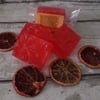 Ylang And Orange Essential Oil Natural Glycerin Large Swirl Soap Bar 100g