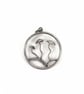 Sterling silver mushroom pendant - Image 6