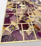Isabella plantation - botanical mondrian -  pressed flower art - Image 5