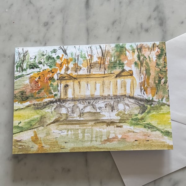 A5 GREETINGS CARD (BLANK INSIDE) HG024