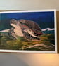 Turtle A5 Greeting Cards 
