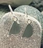 Silver birdy earrings - Image 2