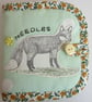 Appliqued Fox Needle Case - Image 2
