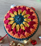 Crochet Christmas Baubles Set of 4 - Autumnal Colours - Tree Decorations - Image 5