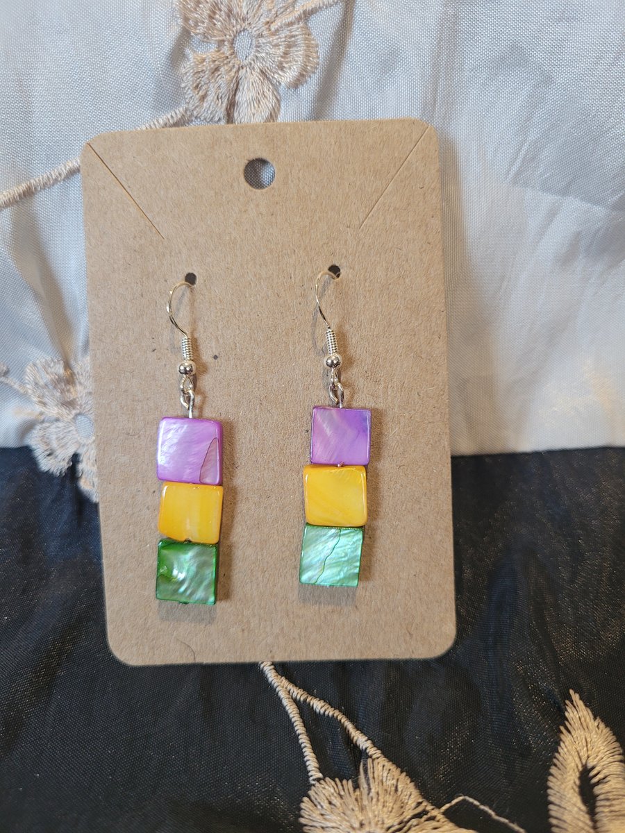S925 Sterling Silver Earrings - Tuti Fruiti Type 2