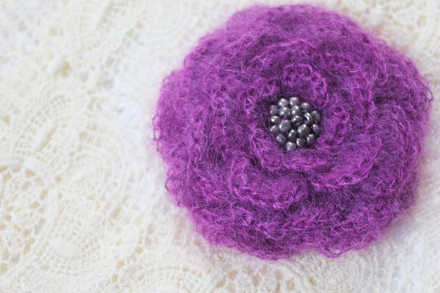 Flower brooch, corsage, gift guide for her