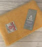 Harris Tweed Yellow Blanket - Image 2