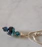  LAMPWORK  AND SWAROVSKI  PENDANT - FREE SHIPPING WORLDWIDE - Image 5