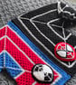 Handmade crochet hexi cardigan inspired by Spider-Man  - Image 8