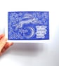 Hare and Moon Card - READY TO SHIP - Image 2