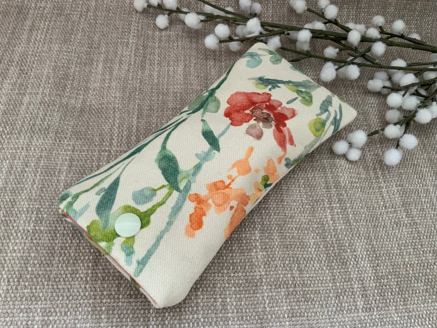 Fabric Glasses Case, Sunglasses Case, Glasses Pouch, Fabric Purse