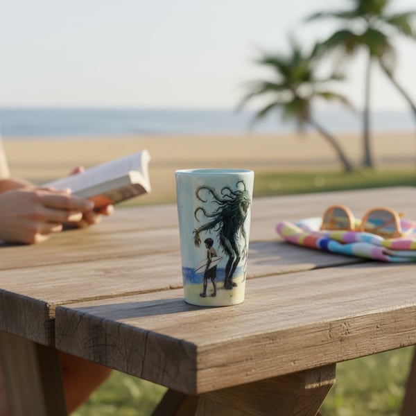 Surf Boys and Monsters Tumbler