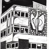Woodcut and linocut prints by John Freeman