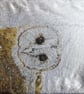 Barn Owl textile (embroidery) Artwork - Image 1