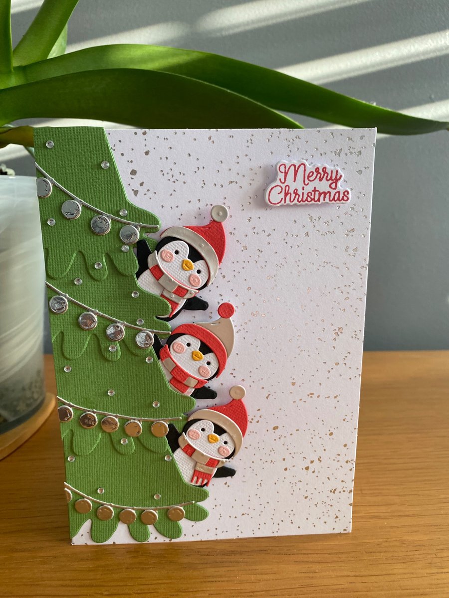 Image of Handmade Christmas Card – 5"x7"