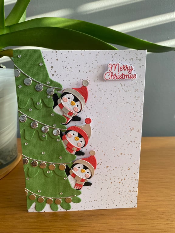 Handmade Christmas Card – 5"x7"