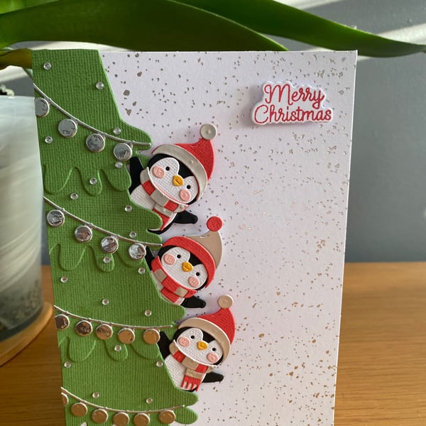 Handmade Christmas Card – 5"x7"