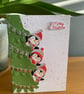 Handmade Christmas Card – 5"x7"