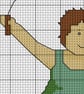 Skipping The Calories PDF cross stitch chart - Image 2
